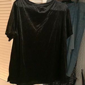 Black Velvet Tshirt